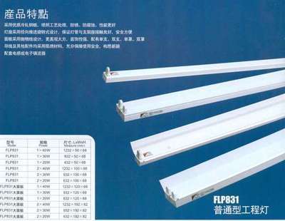 CE認證全塑料T5支架燈 安全、環保、高效的現代照明選擇